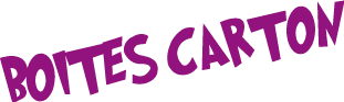 boîtes carton